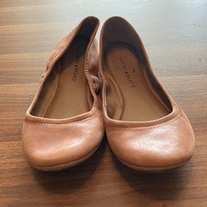 Lucky Brand Emmie Flats, 7.5 WIDE